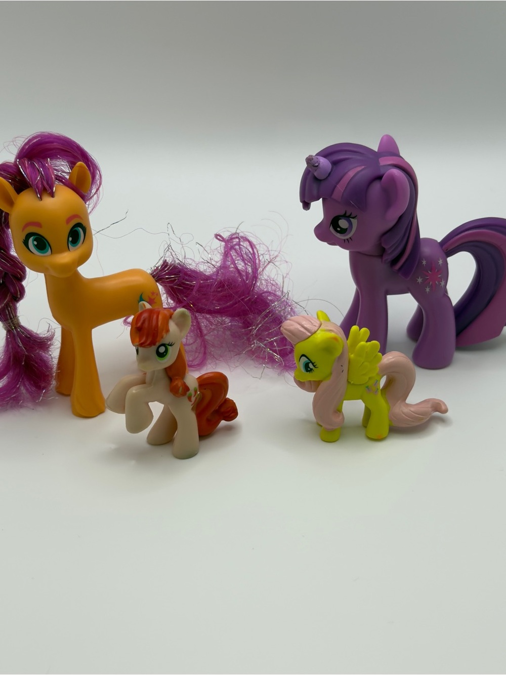 My Little Pony (4) Sunny Starscout, Twilght Sparkle, Pepperdance & Fluttershy.